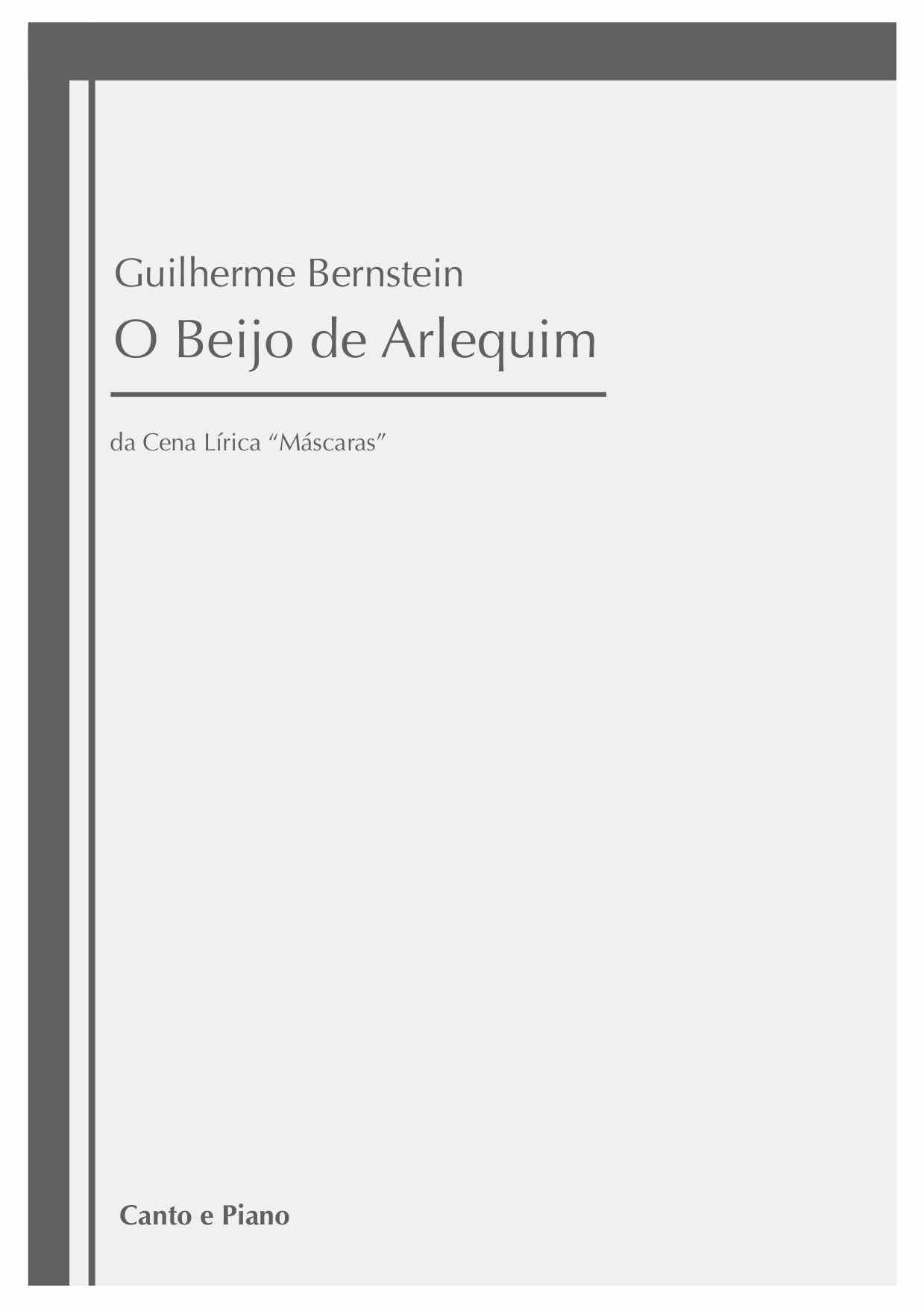 O Beijo de Arlequim - sample cover