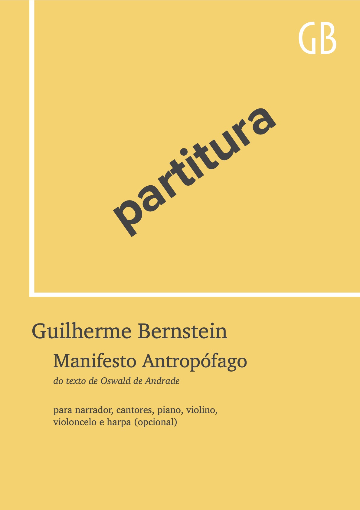 Manifesto Antropofágico - sample cover